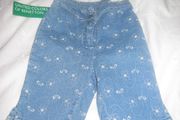 BWT Benetton Jeans 6-12months