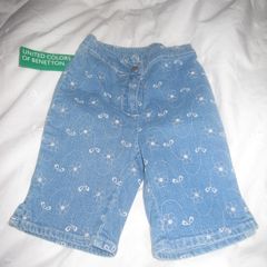 BWT Benetton Jeans 6-12months