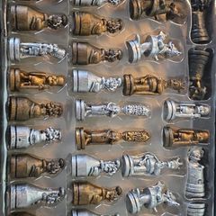 Simpsons chess set