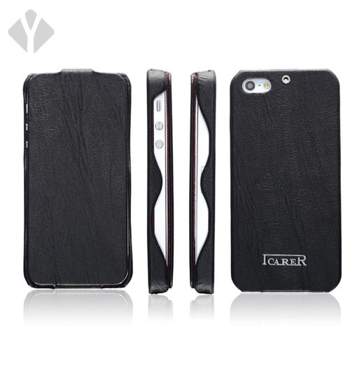 iPhone 5/5s/5se Wood Texture Leather Cases