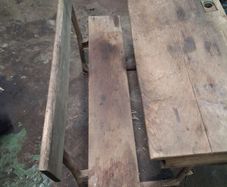 old school desk