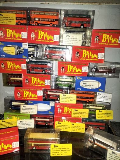 Selling My Britbus busses All Limited Edition Low Numbers some models just 600 made