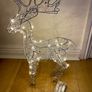 Lit Wire Christmas Reindeer Image 2
