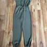 Girls khaki jumpsuit age 11-12 years excellent condition Image 2