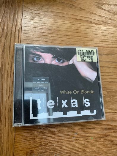 Texas -  white on blonde