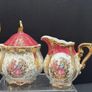 Collectable Vintage coffee or Tea Set Courting Couple Image 3