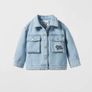 Zara Girl's  Disney Minnie Mouse denim jacket age 9-12 months 80 cm Perfect condition Postage included Image 2