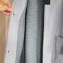 PAUL COSTELLOE powder blue oversized bucket coat Sz L - Fit 16-18UK - Bnwt Rrp 195 Image 4