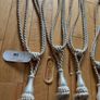 New Cream Rope Curtain Tie Backs Image 2
