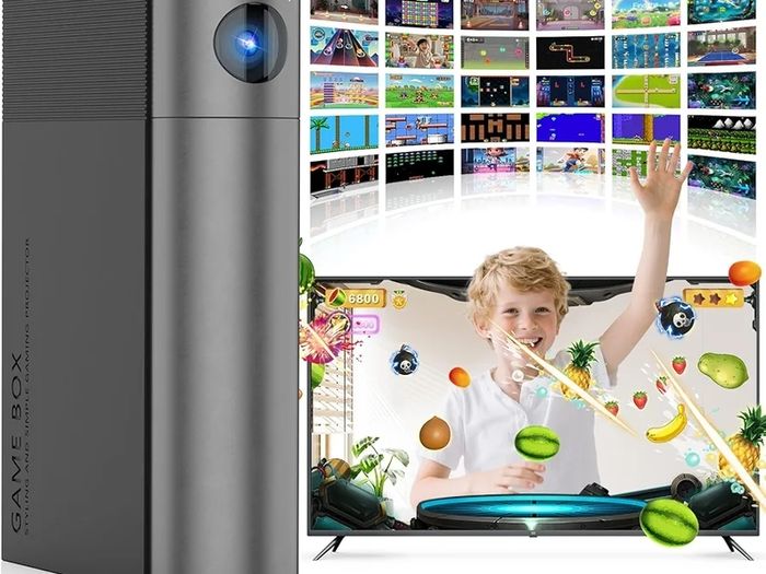 Motion Sensor TV Game Console for Kids: Play Retro and Modern Games on TV - Plug & Play Video Gaming System for Indoor Exercise Sports & Family Fun - Gift for Boys & Girls Ages 6+