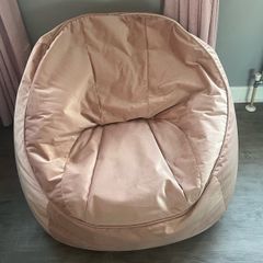 Pink bean bag