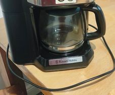 Russel Hobbs Grind & Brew coffee machine