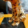 Vintage Ceramic 70's Leopard  Statue Ornament Image 6