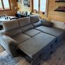 L Shaped Corner Sofa Bed with Storage Image 3