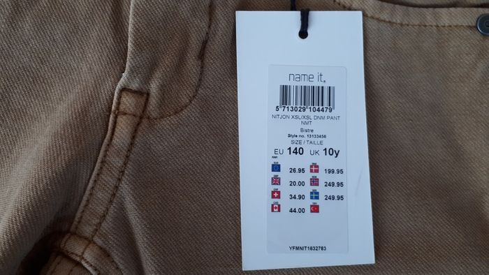 10Y NEW Boys "Name it" Jeans Trousers Pants