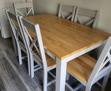 Table and 6 chairs