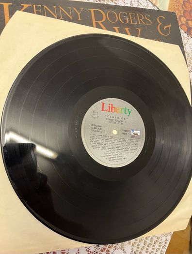 Classic by Kenny roger Dottie West lp vinyl