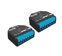 2 x Shelly plus 2PM, Power Metering Switch - Wi-Fi-operated smart switch, 2 channels 16A total current