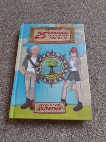 Brand new book 25 challenges to do before you're 12