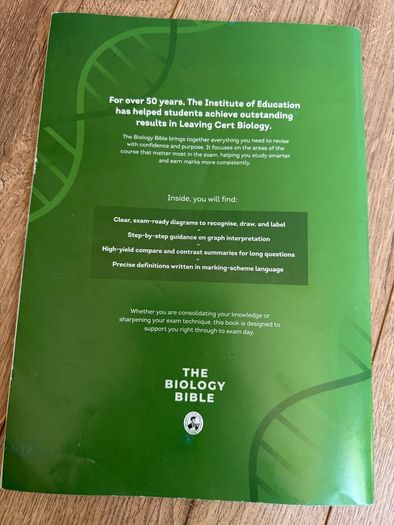 leaving cert biology books