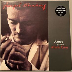 PRICE DROP! Fergal Sharkey - Songs From The Mardi Gras LP. Undertones vocalist. UK first pressing with printed inner sleeve and original hype sticker. Mint. Bargain!
