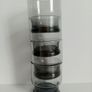 Smoked glass, vintage glass tumblers, 1970s glass Image 7