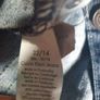 womens Calvin Klein dark blue navy denim jeans Size 32/14  W 34 L 27 Image 9