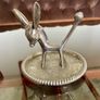 Seba Silverplated Ring Tree Retro Walter Bosse stylised Big Eared Donkey 1960s Image 2