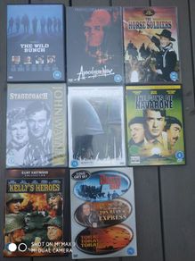 Western and War Movie DVD