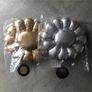 Takashi Murakami Flower Cushion Complex - 30cm - Silver Image 4
