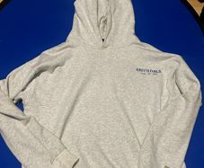 Fear of God Men's Grey Hoodie
