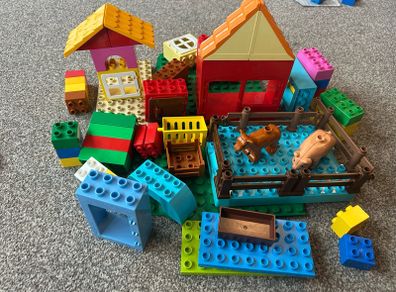 duplo for building houses, fences etc.