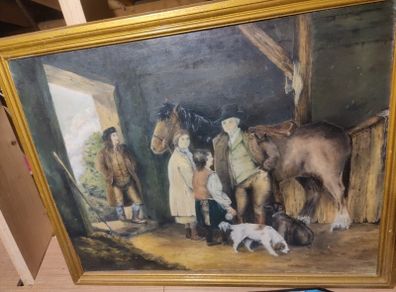 antique painting