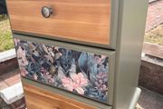 Solid wood bedside locker