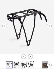 DECATHLON  B'CLIP ready Universal 500 Rear Pannier Rack