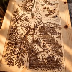 Custom Laser Engraving on Wood