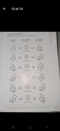 Configura Comfort 1 Recliner Chair