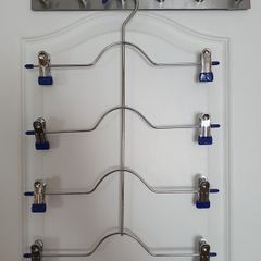 Space saving hanger 4 tier