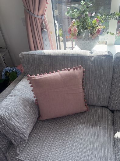 90x90 pink curtains