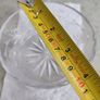 Vintage Bohemia Hand Cut Lead Crystal 24% Au Plomb Czechoslovakia  small bowl Image 2