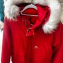 Money red jacket with removable fur/hood Image 2