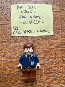 Lego minifigure Han Solo sw0088a - 2006
