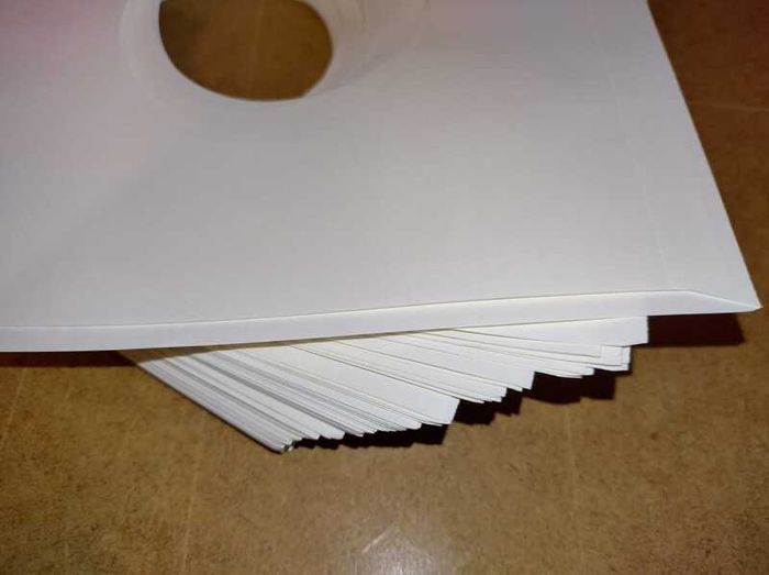 Over 11% OFF! 50 X 7" Inch CREAM Paper Inner Sleeves For 45s - 45rpm Singles - Square Corners - Premium Top Quality