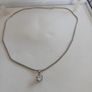silver chain and pendant Image 3