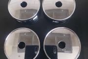 4 x Blank centre caps 60mm - FREE POST