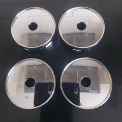 4 x Blank centre caps 60mm - FREE POST