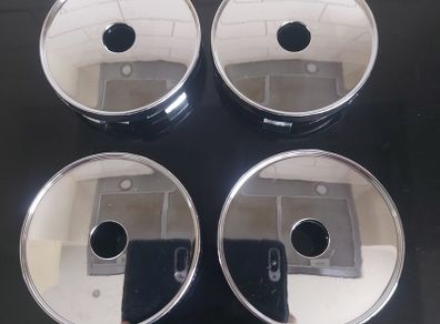 4 x Blank centre caps 60mm - FREE POST