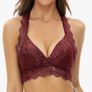 Brand New SHEKINI Soft Cups Wireless Bra with Removable Pads Floral Lace Elegant and Comfortable. Image 3