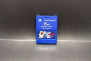 Ps2 Sony Official Gundam Z Blue Memory Card
