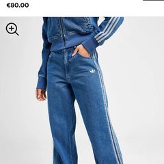 NEW Adidas Firebird Adicolor Denim Pants